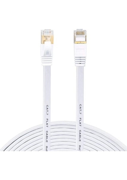 Cat7 Ethernet RJ45 Modem Internet Kablosu 10GBPS 600MHZ Flat Kablo 3 Metre 4257