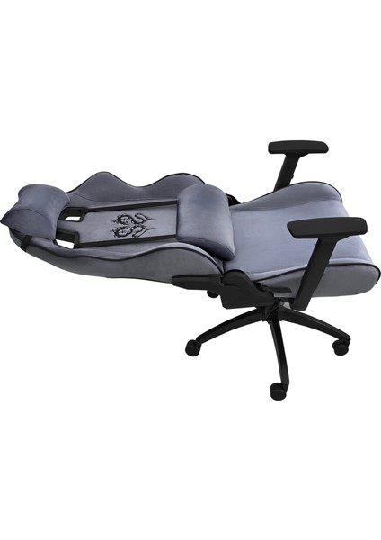 / Rio Balerion Terletmez Kadife Kumaş Antrasit Gaming Oyuncu Koltuğu / 120 kg Taşır fiyatları