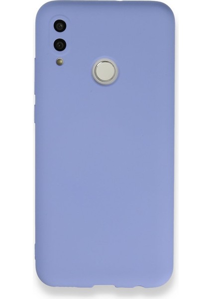 Huawei P Smart 2019 Kılıf Içi Kadife Kaplı Nano Silikon Kapak - Lila