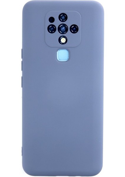 Tecno Camon 16 Içi Kadife Kaplı Esnek Silikon Kapak Ryc/ Nano Lansman