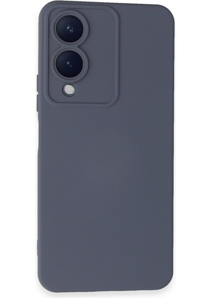 Vivo Y17S Içi Kadife Kaplı Esnek Silikon Kapak Ryc/ Nano Lansman