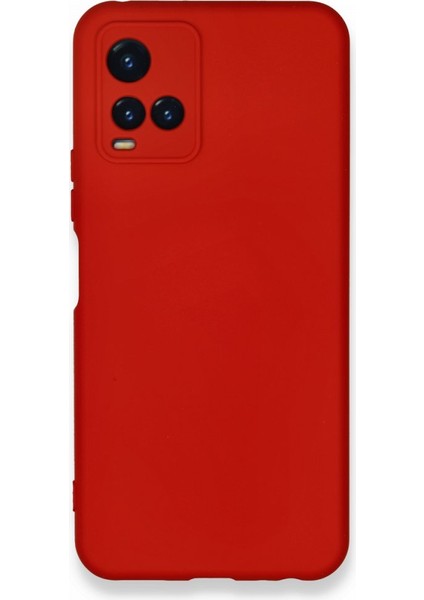 Vivo Y33S Içi Kadife Kaplı Esnek Silikon Kapak Ryc/ Nano Lansman