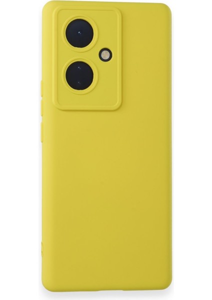 Vivo V29 Lite Içi Kadife Kaplı Esnek Silikon Kapak Ryc/ Nano Lansman