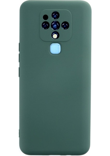 Tecno Camon 16 Içi Kadife Kaplı Esnek Silikon Kapak Ryc/ Nano Lansman