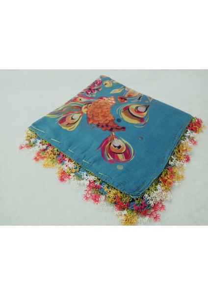 ve Reyhan El Emeği Iğne Oyası Yazma , Fular ,yemeni, Mevlüt Örtüsü ,hediyelik 4 Kenarı Oyalı