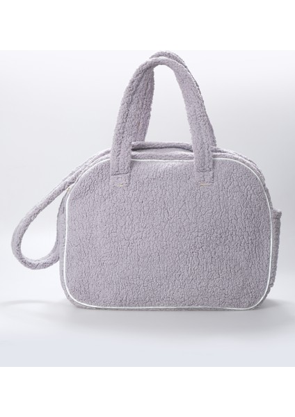 Kuzu kumaş bebek bakım çantası gri fiyatları
