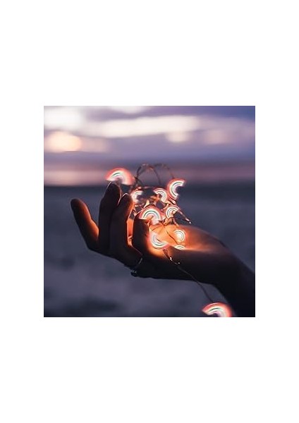LED Işık Zinciri Gökkuşağı 20 LED Pilli Peri LED Işık 3 mt Düğün, Parti, Perde, Ev Için Dekoratif Gün Işığı Veranda Bahçe Ev Partisi Düğün Sınıf Kız Odası Dekorasyonları fırsatları