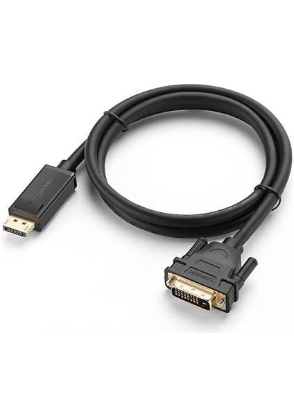 Display Port Erkek To DVI 24+1 Erkek Görüntü Aktarma Kablosu 1.5 Metre fırsatları