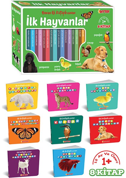 Minik Kitaplar Ilk Kütüphanem - Ilk Hayvanlar fiyatları