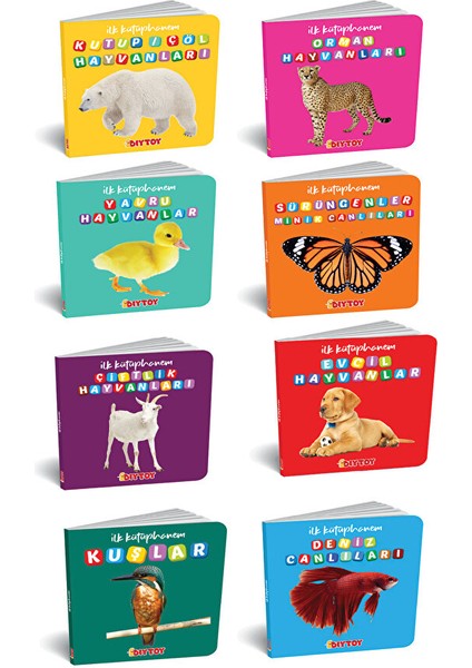 Minik Kitaplar Ilk Kütüphanem - Ilk Hayvanlar modelleri