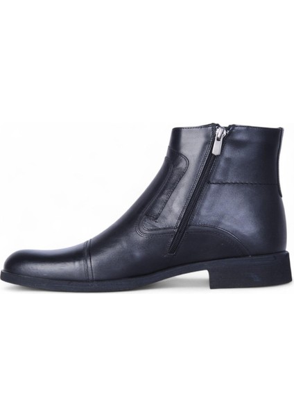 02621 Siyah Erkek Deri Bot modelleri