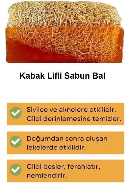 3'lü Set Kabak Lifli Yüz Pedi Kesesi Kabak Lifli Ballı Sabun Canlandırıcı Cilt Bakım Yüz Maskesi fiyatları