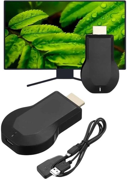 Zeroshop Kablosuz Hdmı Ses ve Görüntü Aktarıcı Kolay Taşınabilir Yüksek Çözünürlüklü indirimleri