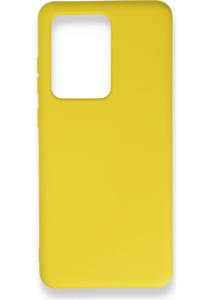 Samsung Galaxy S20 Ultra Içi Kadife Kaplı Esnek Silikon Kapak Ryc/ Nano Lansman