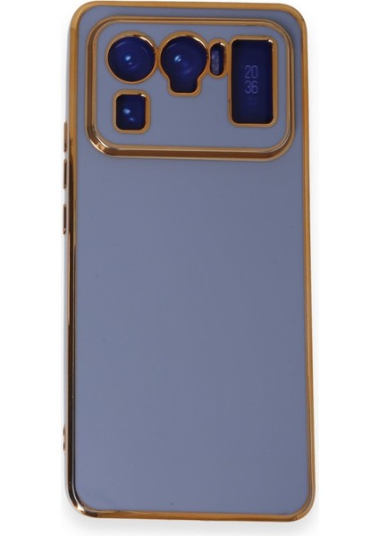 Xiaomi Mi 11 Ultra Kılıf Şık ve Parlak Silikon Kapak Ryc/volet