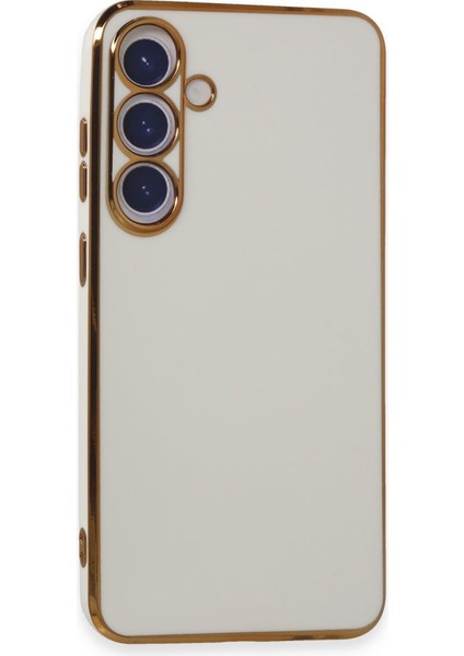 Samsung Galaxy S24 Kılıf Şık ve Parlak Silikon Kapak Ryc/volet