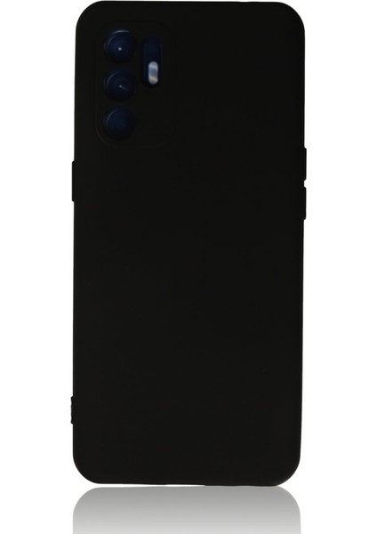 Oppo Reno 6 Içi Kadife Kaplı Esnek Silikon Kapak Ryc/ Nano Lansman