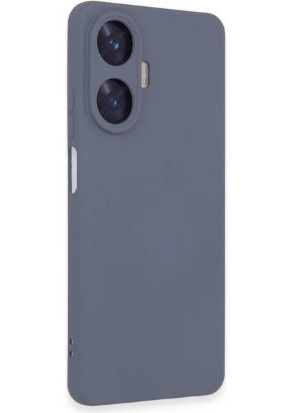 Realme C55 Içi Kadife Kaplı Esnek Silikon Kapak Ryc/ Nano Lansman