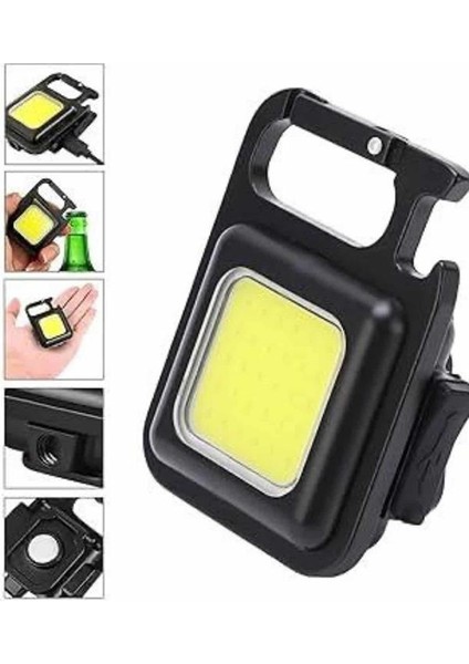 Zeroshop Kamp Çadır Lambası Şarjlı El Feneri Işıldak Anahtarlık Mini Mıknatıslı modelleri