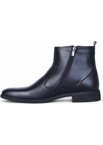 00705 Siyah Erkek Deri Bot modelleri
