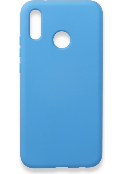 Huawei P20 Lite Içi Kadife Kaplı Esnek Silikon Kapak Ryc/ Nano Lansman