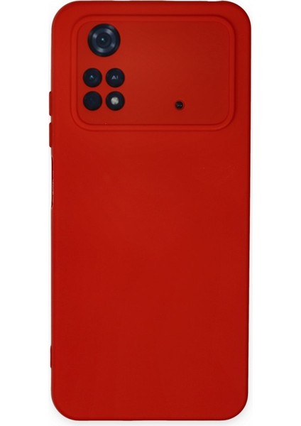 Poco M4 Pro 4g Içi Kadife Kaplı Esnek Silikon Kapak Ryc/ Nano Lansman