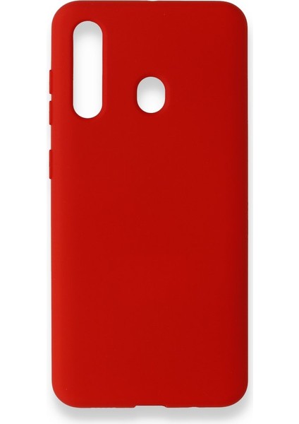 Samsung Galaxy M40 Içi Kadife Kaplı Esnek Silikon Kapak Ryc/ Nano Lansman