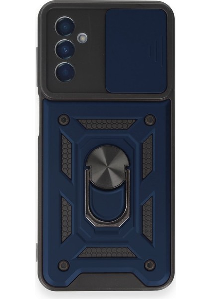 Samsung Galaxy A14 4g Kılıf Tam Koruma Sağlayan Kamera Sürgülü Sert Silikon Kapak Ryc/pars Yüzüklü
