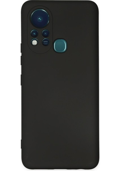 Infinix Hot 11S Kılıf Içi Kadife Kaplı Nano Silikon Kapak - Siyah