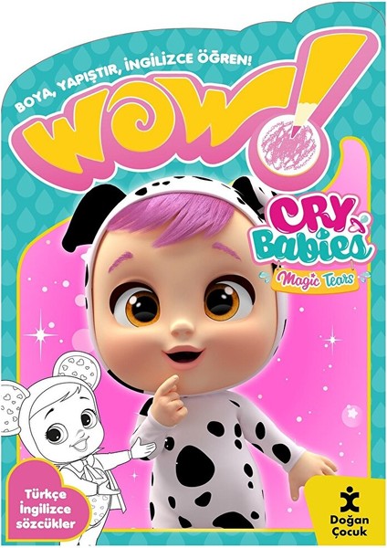 Wow Cry Babıes Boyama Kitabı