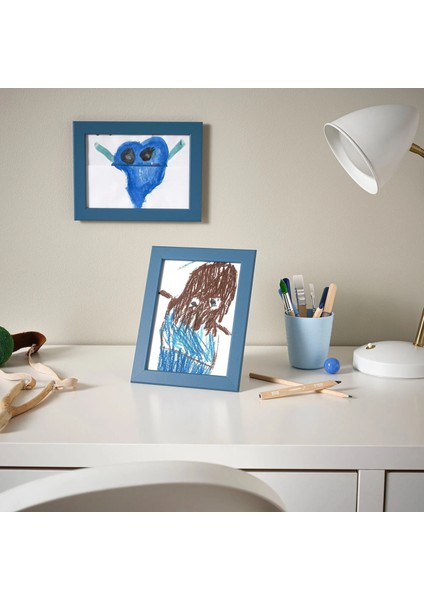 Fıskbo Renkli Çerçeve Mavi 13 x 18 cm modelleri