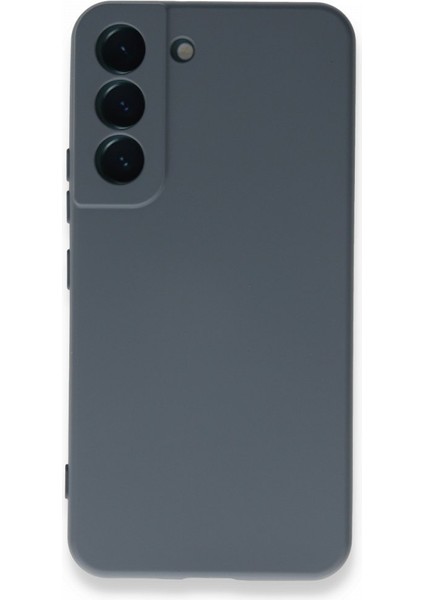 Samsung Galaxy S22 Plus Içi Kadife Kaplı Esnek Silikon Kapak Ryc/ Nano Lansman