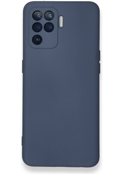 Oppo Reno 5 Lite Içi Kadife Kaplı Esnek Silikon Kapak Ryc/ Nano Lansman