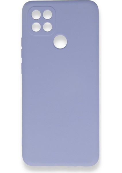 Oppo A15 Içi Kadife Kaplı Esnek Silikon Kapak Ryc/ Nano Lansman