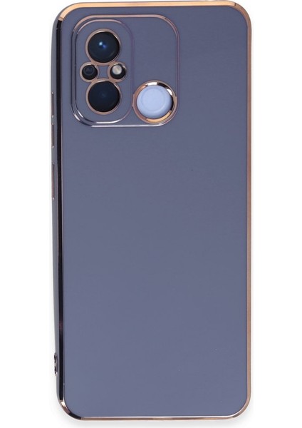 REDMI12C Kılıf Şık ve Parlak Silikon Kapak Ryc/volet