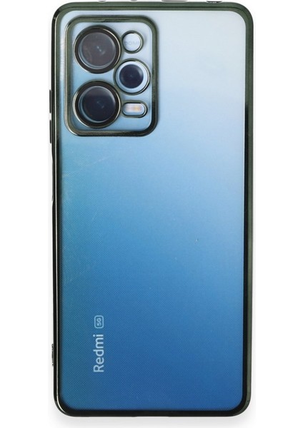 Redmi Note 12 Pro 5g Kılıf Kamera Lens Korumalı Razer Lens Silikon Kapak - Yeşil