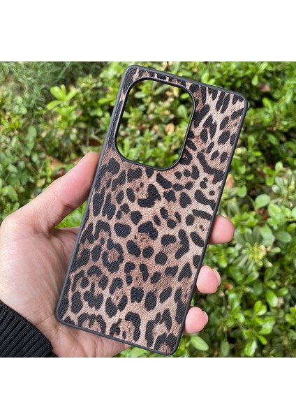 Xiaomi Redmi Note 13 Pro 4g Kılıf Leopar Desenli Içi Kadife Kapak