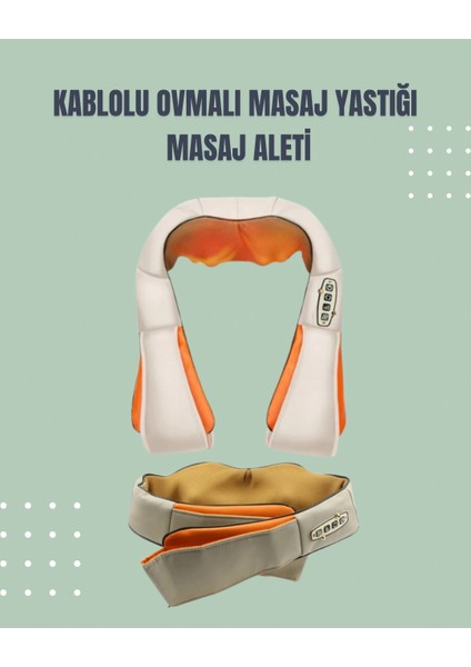 Zeroshop Boyun ve Omuz Masaj Aleti – Ovmalı ve Isıtmalı, Ev Tipi Masaj Deneyimi