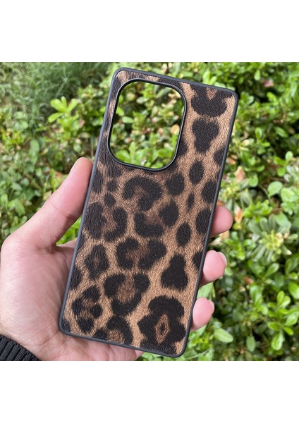 Xiaomi Redmi Note 13 Pro 4g Kılıf Leopar Desenli Içi Kadife Kapak