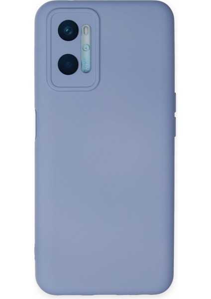 Oppo A96 Içi Kadife Kaplı Esnek Silikon Kapak Ryc/ Nano Lansman