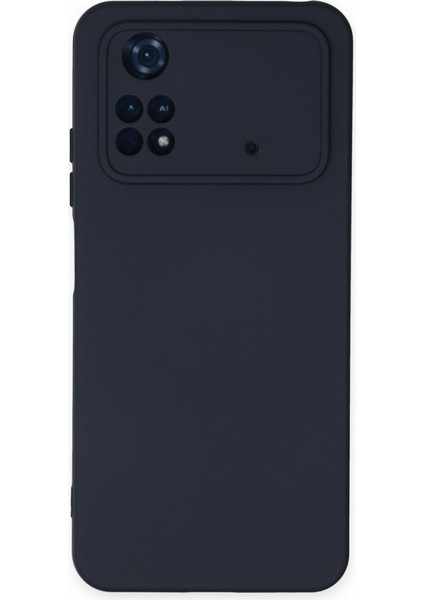 Poco M4 Pro 4g Içi Kadife Kaplı Esnek Silikon Kapak Ryc/ Nano Lansman