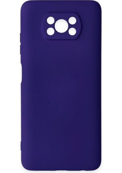 Poco X3 Pro Içi Kadife Kaplı Esnek Silikon Kapak Ryc/ Nano Lansman