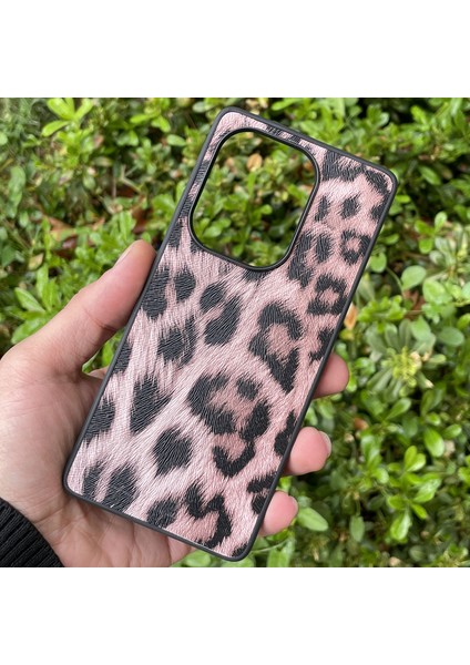 Xiaomi Redmi Note 13 Pro 4g Kılıf Leopar Desenli Içi Kadife Kapak