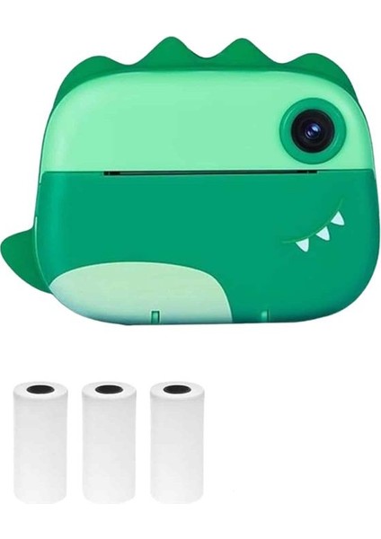 Zeroshop Çocuklara Özel Şirin Tasarımlı Mini Fotoğraf Yazıcısı 3 Adet Rulo Hediyeli indirimleri