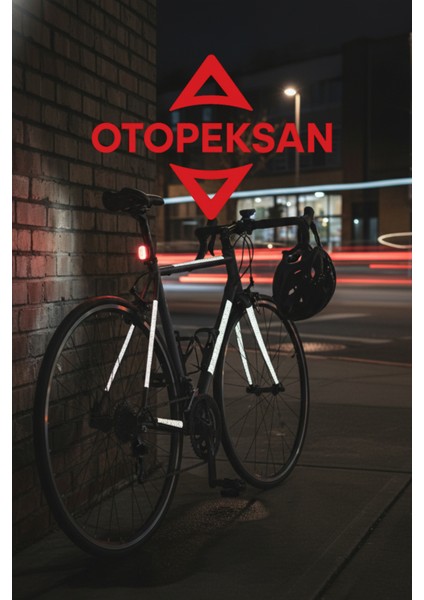 Fosfor Şerit Bant - Reflektör Bant - 10 Metre Beyaz - Ince 2cm modelleri