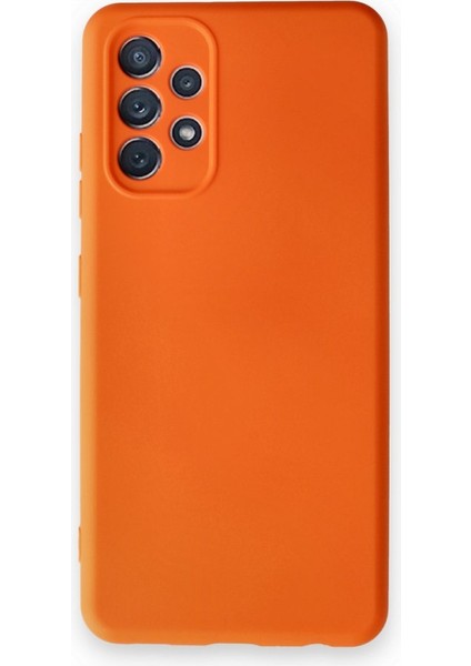 Samsung Galaxy A52 Içi Kadife Kaplı Esnek Silikon Kapak Ryc/ Nano Lansman