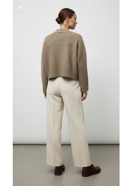 Kadın Oversize Gold Düğmeli Triko Hırka fiyatları