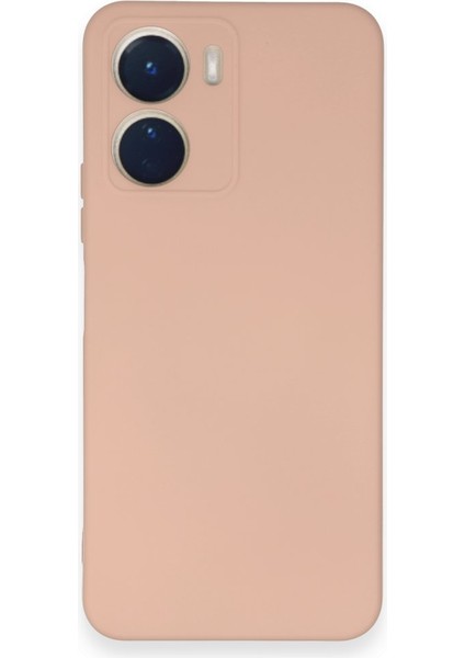 Vivo Y16 Içi Kadife Kaplı Esnek Silikon Kapak Ryc/ Nano Lansman