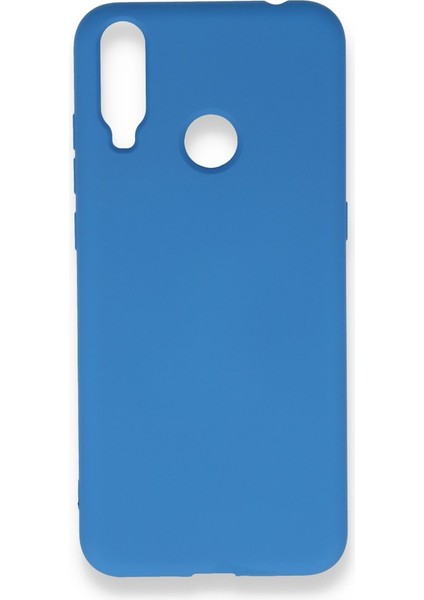 General Mobile Gm 10 Kılıf Içi Kadife Kaplı Nano Silikon Kapak - Mavi