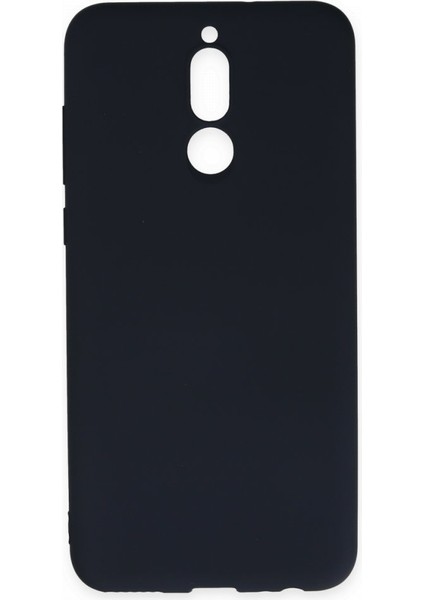 Huawei Mate 10 Lite Kılıf Içi Kadife Kaplı Nano Silikon Kapak - Lacivert